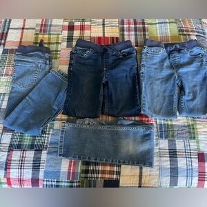 Primary Kids Jeans - Blue and Dark Blue
